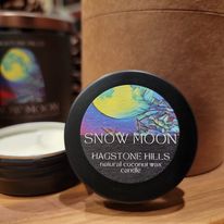 Snow Moon Candles