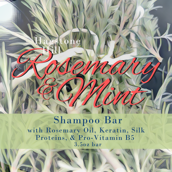 Mint & Rosemary Shampoo Bars