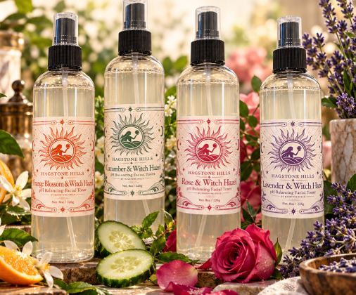 Refreshing Facial Toners with Witch Hazel + Botanical Extracts
