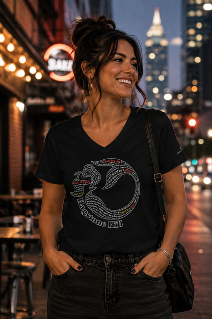 "Don’t Be a Dick" V-Neck Tee