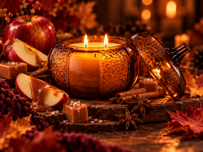 Caramel Apple Pumpkin Candle | Limited Fall Edition