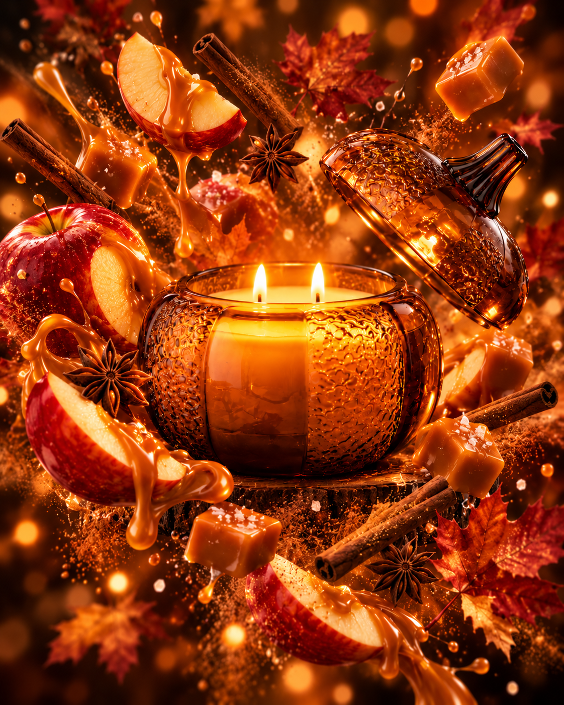 Caramel Apple Pumpkin Candle | Limited Fall Edition