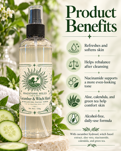 Cucumber & Witch Hazel Toner