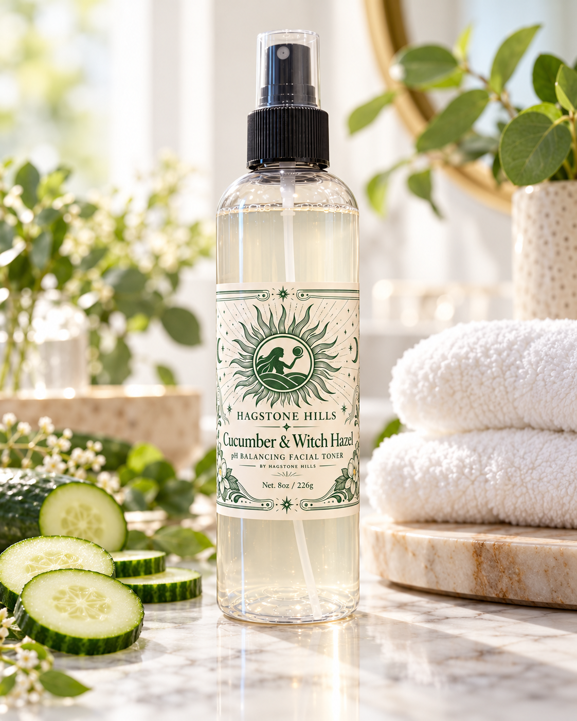 Cucumber & Witch Hazel Toner