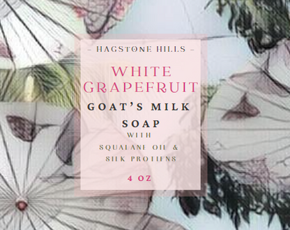 White Grapefruit Goat Milk Soap