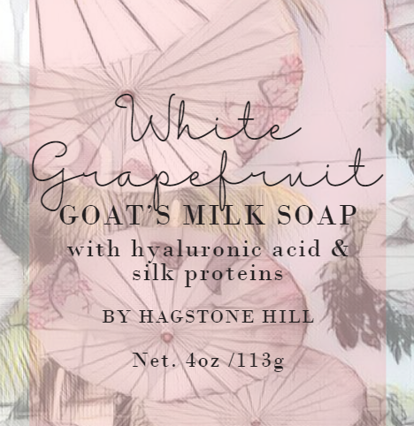 White Grapefruit Goat Milk Soap