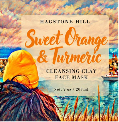 Sweet Orange & Turmeric Clay Facial Mask