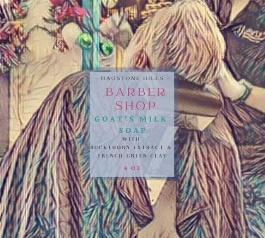 Barber Shop Clay & Goat Milk Soap