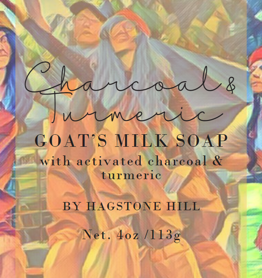 Charcoal & Turmeric Goat Milk Soap