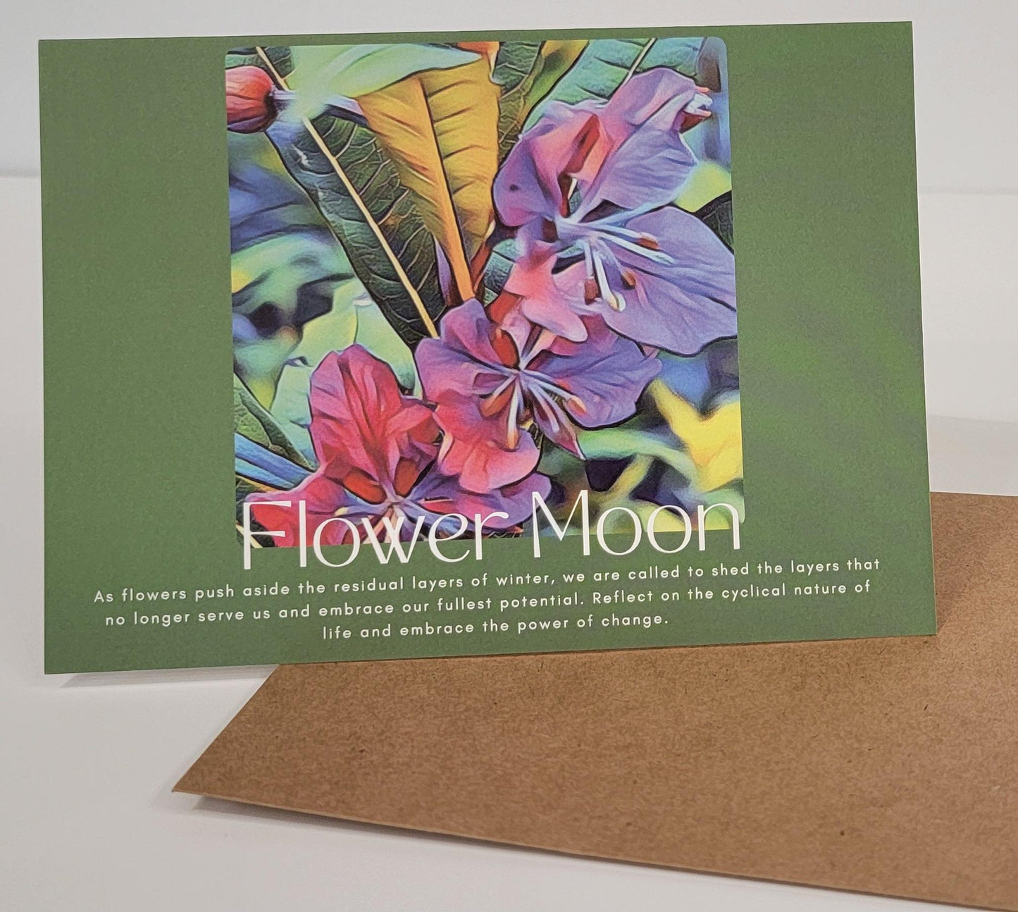 Flower Moon Card