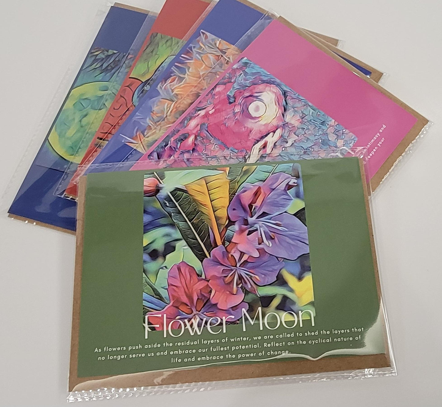 Flower Moon Card