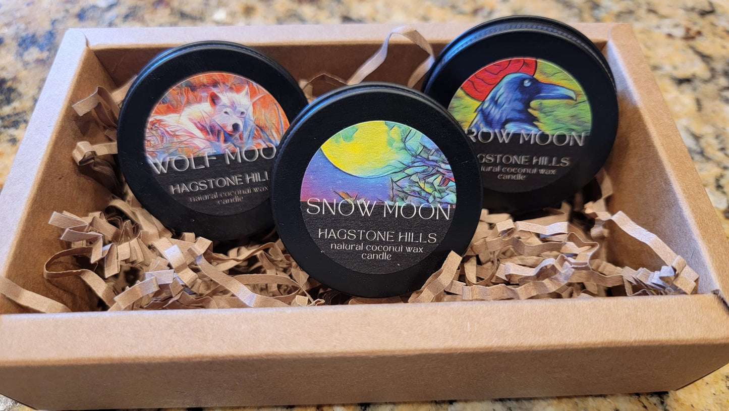 Flower Moon Candles