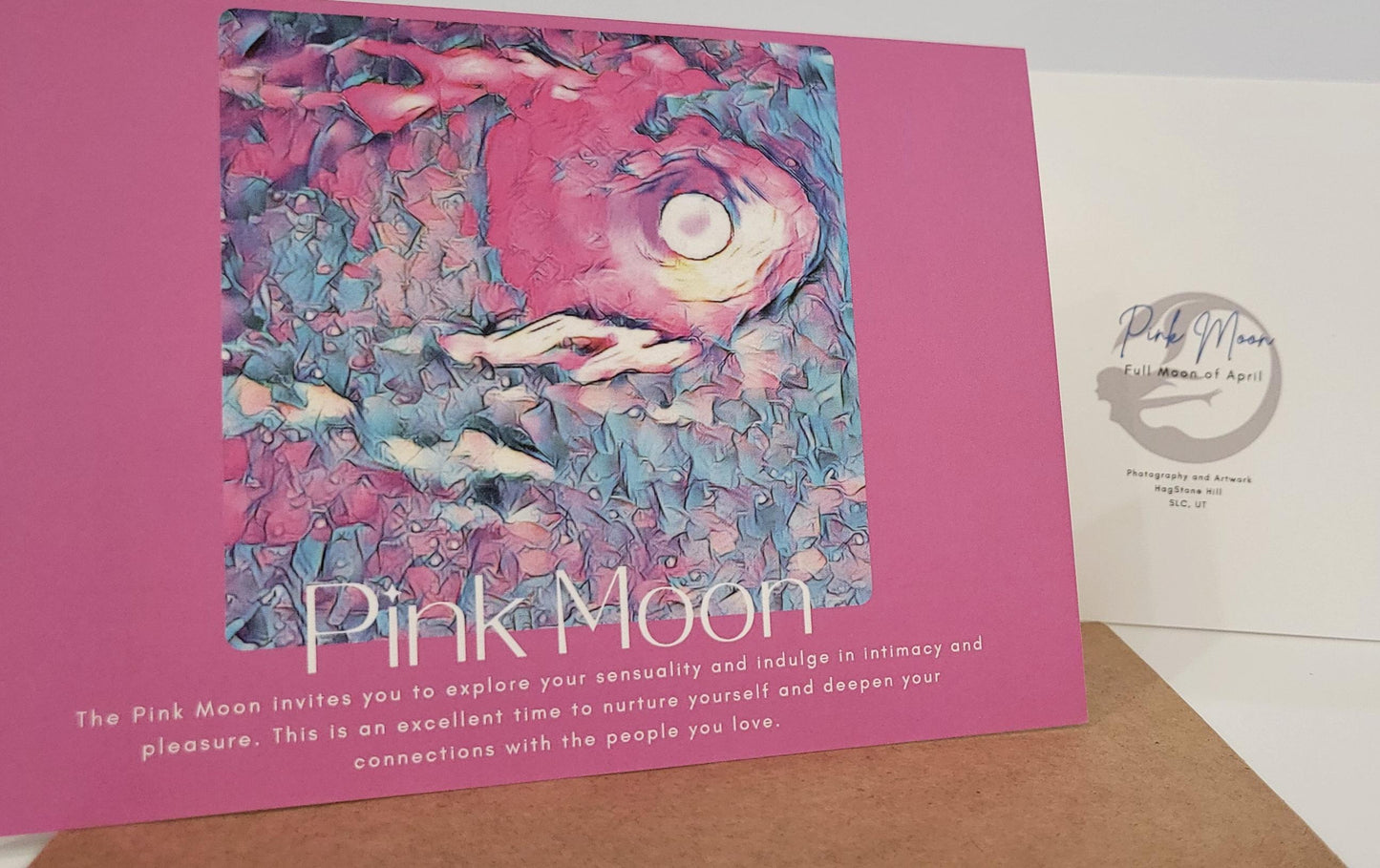 Pink Moon Card