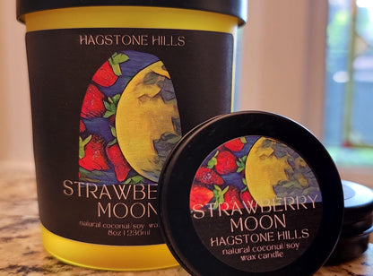 Strawberry Moon Candles