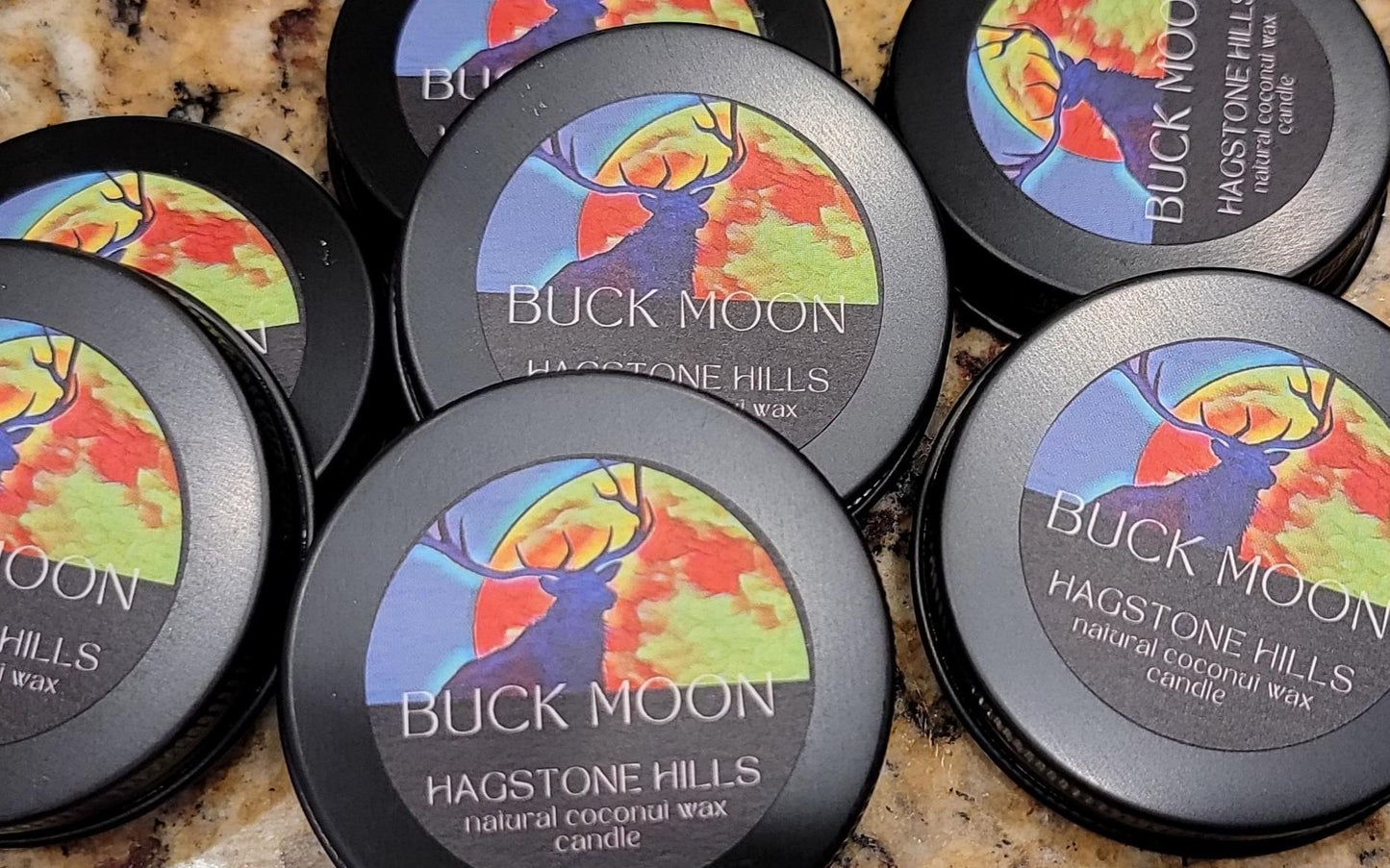 Buck Moon Candles