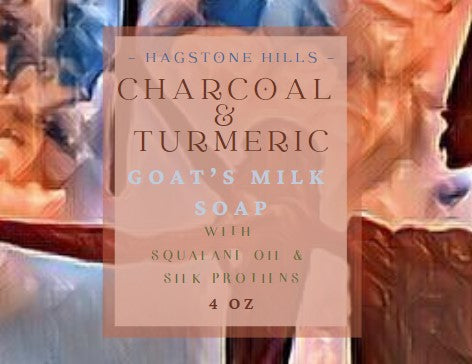 Charcoal & Turmeric Goat Milk Soap