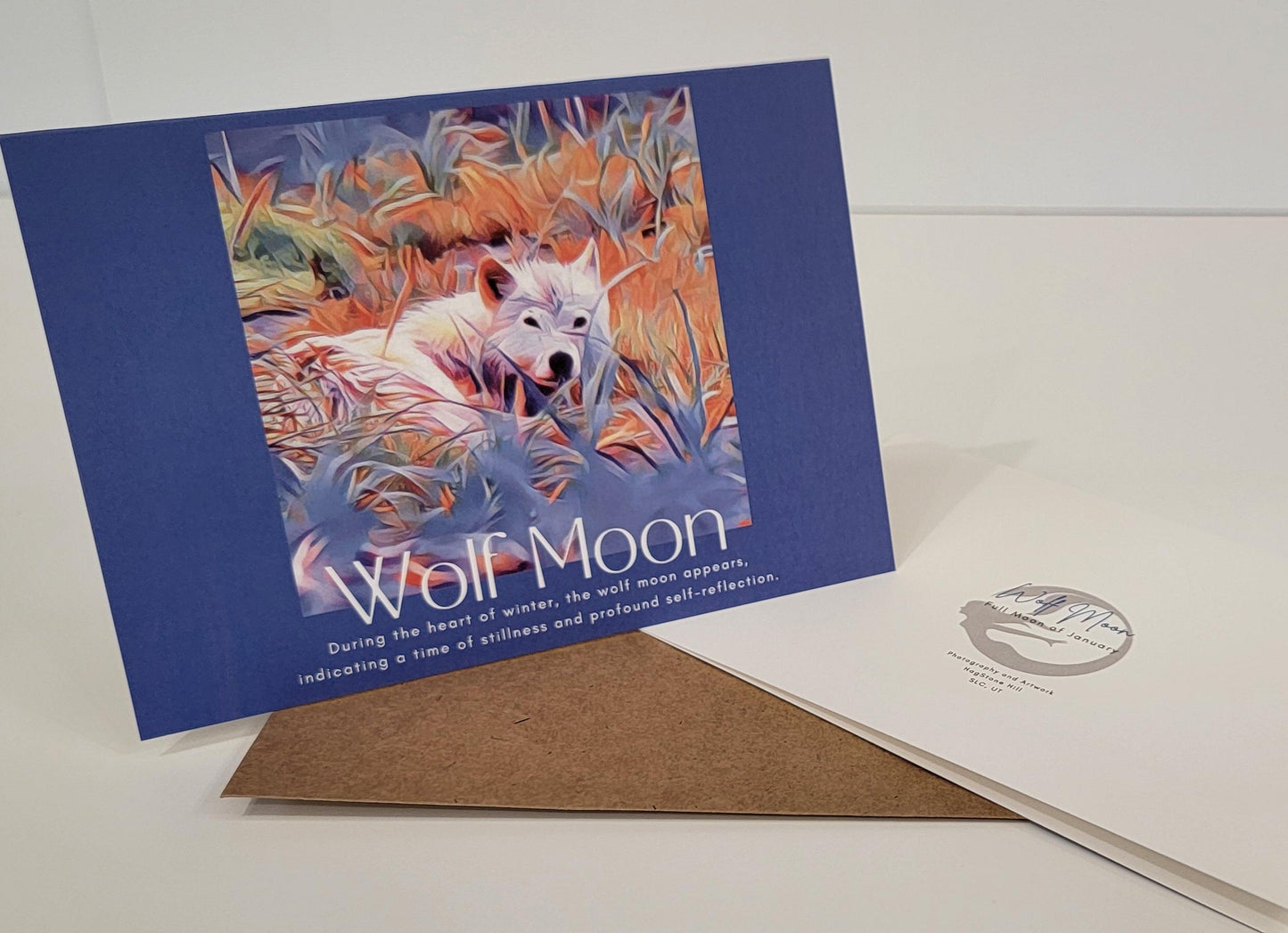 Wolf Moon Card